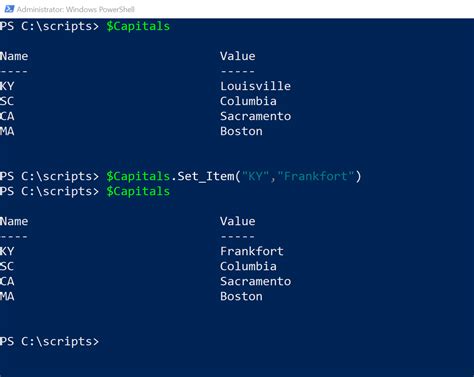 Search for PowerShell, right-click the top result, and select the Run as administrator option. . Powershell create hash table